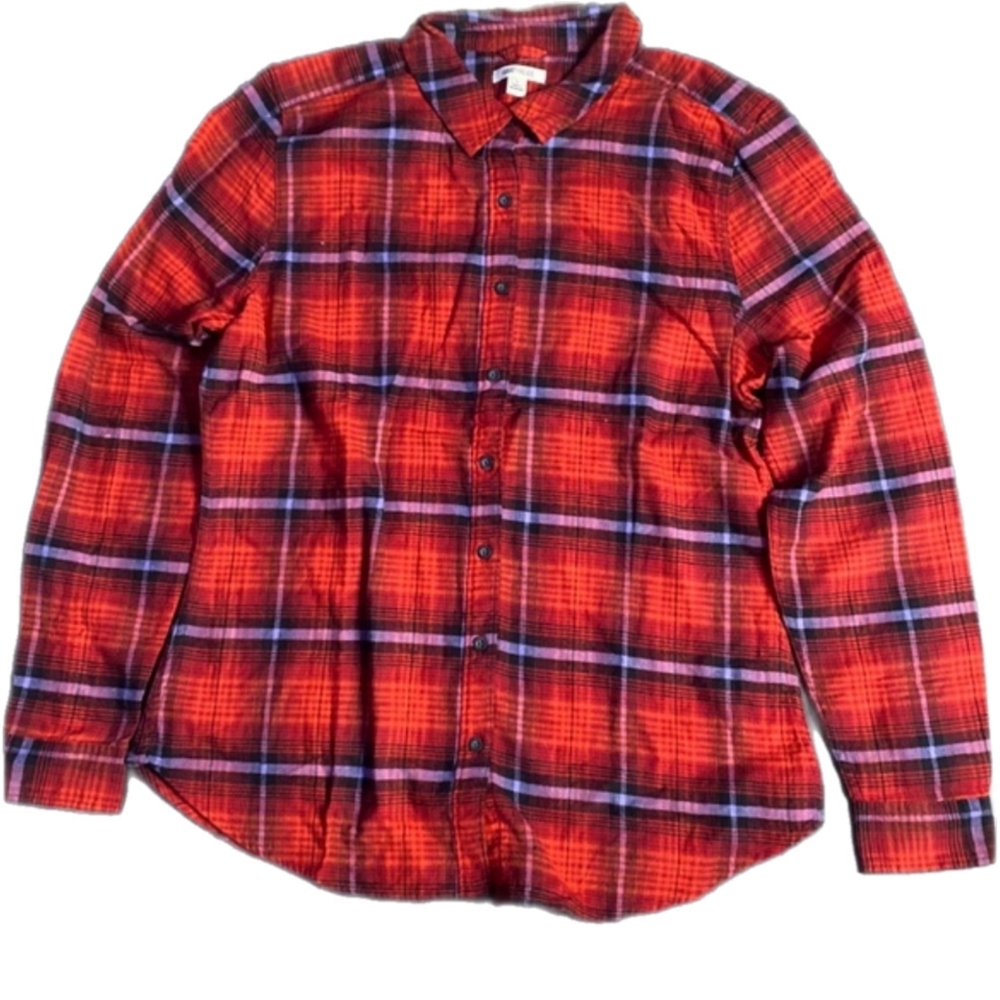 Good threads, womens, L, red, long sleeve shirt, NWT